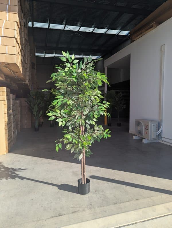 180cm Artificial Ficus Outdoor Decor Tree - Image 2