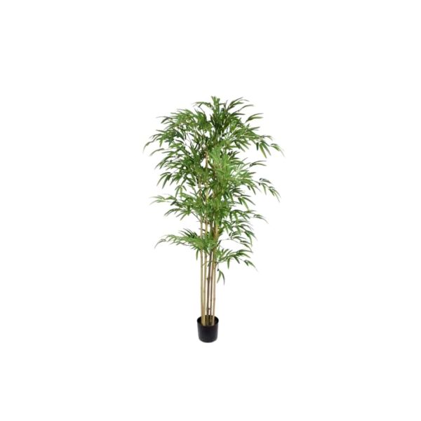 180cm Artificial Bamboo Outdoor Decor Tree with 5 Poles and 20 Branches