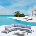 El Churro Outdoor Aluminium Sofa – Modern Comfort - Image 5