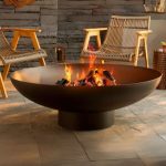 Diablo Carbon Steel Fire Pit 800mm x 270mm