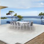 La Mesa Retractable 10-Seat Outdoor Dining Table - Image 3