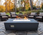 Outdoor HQ Ethanol Firepit Table – Sleek and Safe 140cmx 70cm x 40cm - Image 3