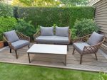 The Barcelona Outdoor Aluminium Sofa – Sleek Design