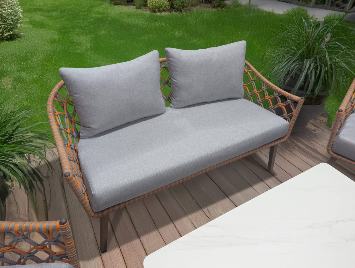 The Barcelona Outdoor Aluminium Sofa – Sleek Design - Image 5
