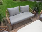 The Barcelona Outdoor Aluminium Sofa – Sleek Design - Image 5