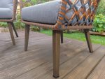 The Barcelona Outdoor Aluminium Sofa – Sleek Design - Image 4