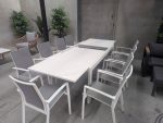 La Mesa Retractable 10-Seat Outdoor Dining Table - Image 9