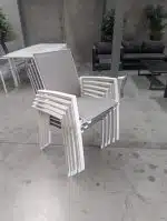 La Mesa - Premium 10-Seat Aluminium Outdoor Dining Table Set - Image 8
