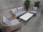 The Barcelona Outdoor Aluminium Sofa – Sleek Design - Image 7