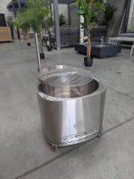 Diablo Smokeless Fire Pit 500mm with Adjustable Grill, Lid & Carry bag - Image 10