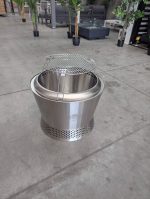 Diablo Huge Smokeless Fire Pit 600mm with Grill and Carry Bag - Image 9