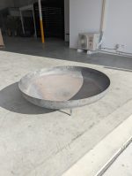 Diablo Carbon Steel Fire Pit 1000mm x 325mm - Image 2