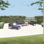 The Toledo Outdoor Aluminium Sofa – Timeless Style