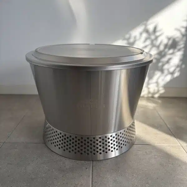 Diablo huge smokeless fire pit 600mm with grill and carry bag