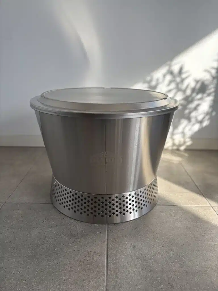 Diablo huge smokeless fire pit 600mm with grill and carry bag