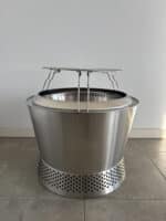 Diablo Huge Smokeless Fire Pit 600mm with Grill and Carry Bag - Image 2