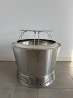 Diablo Huge Smokeless Fire Pit 600mm with Grill and Carry Bag - Image 2