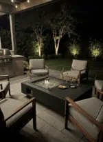 Outdoor HQ 127cm Ethanol Firepit Table 127cmx 76cm X 30cm - Image 3