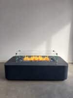 Outdoor HQ 132cm Ethanol Firepit Table – Modern Elegance 132cm x 70cm x 35cm - Image 2