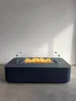 Outdoor HQ 132cm Ethanol Firepit Table – Modern Elegance 132cm x 70cm x 35cm - Image 2