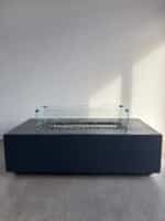 Outdoor HQ Ethanol Firepit Table – Sleek and Safe 140cmx 70cm x 40cm