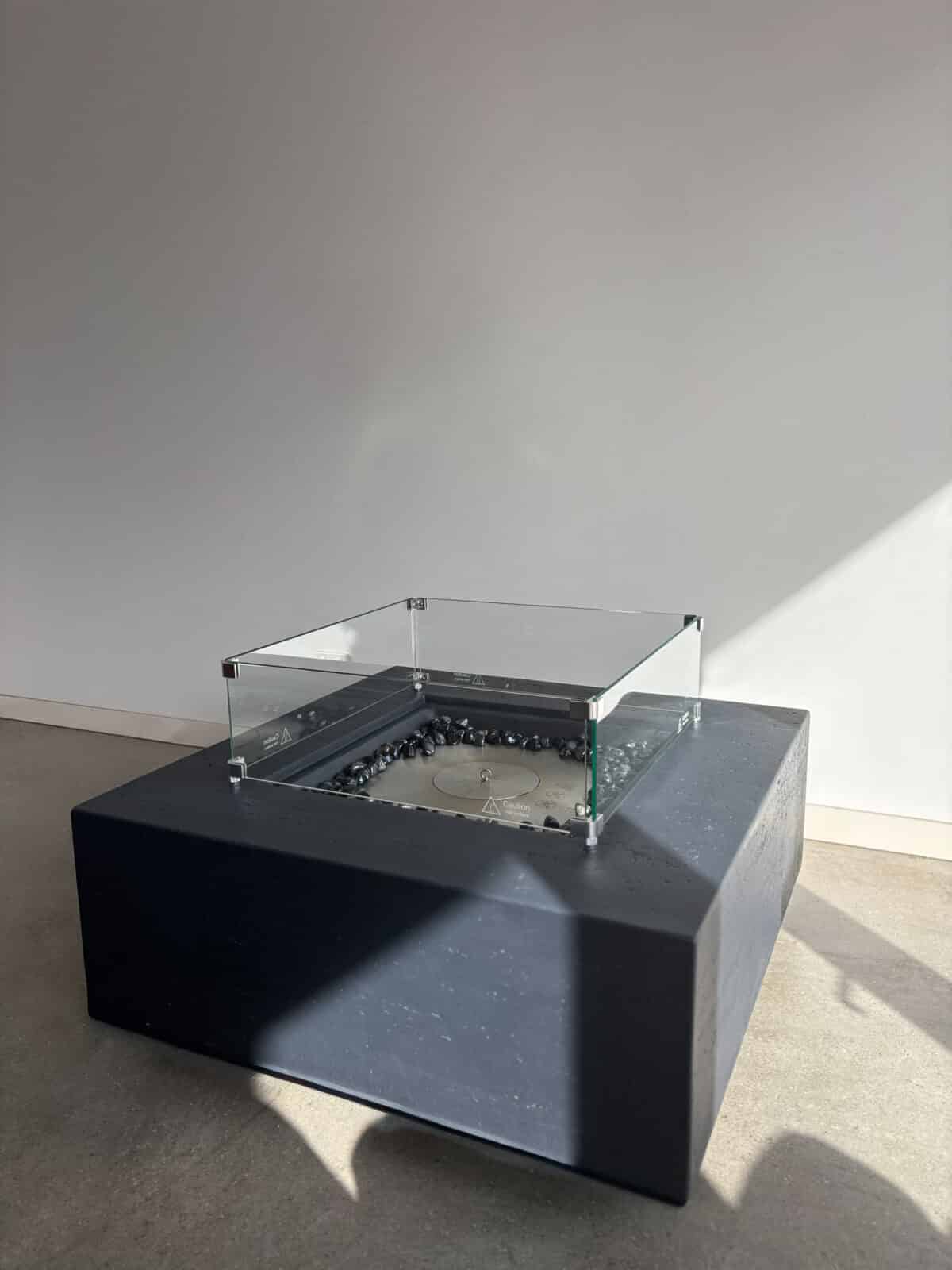 Outdoor HQ 91cm Ethanol Firepit Table – Compact Charm - 91cmx 91cmx 40cm High - Image 4