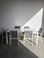 La Mesa - Premium 10-Seat Aluminium Outdoor Dining Table Set - Image 4