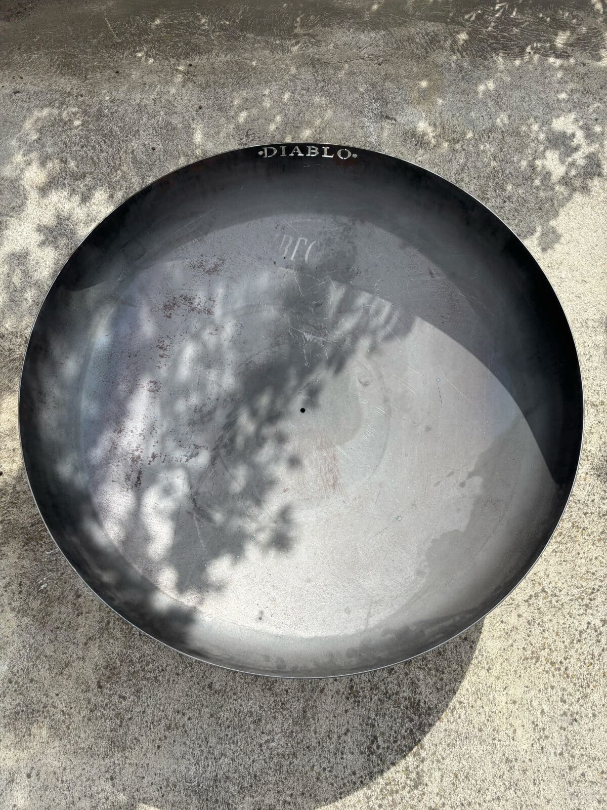 Diablo Carbon Steel Fire Pit 1000mm x 260mm - Image 2