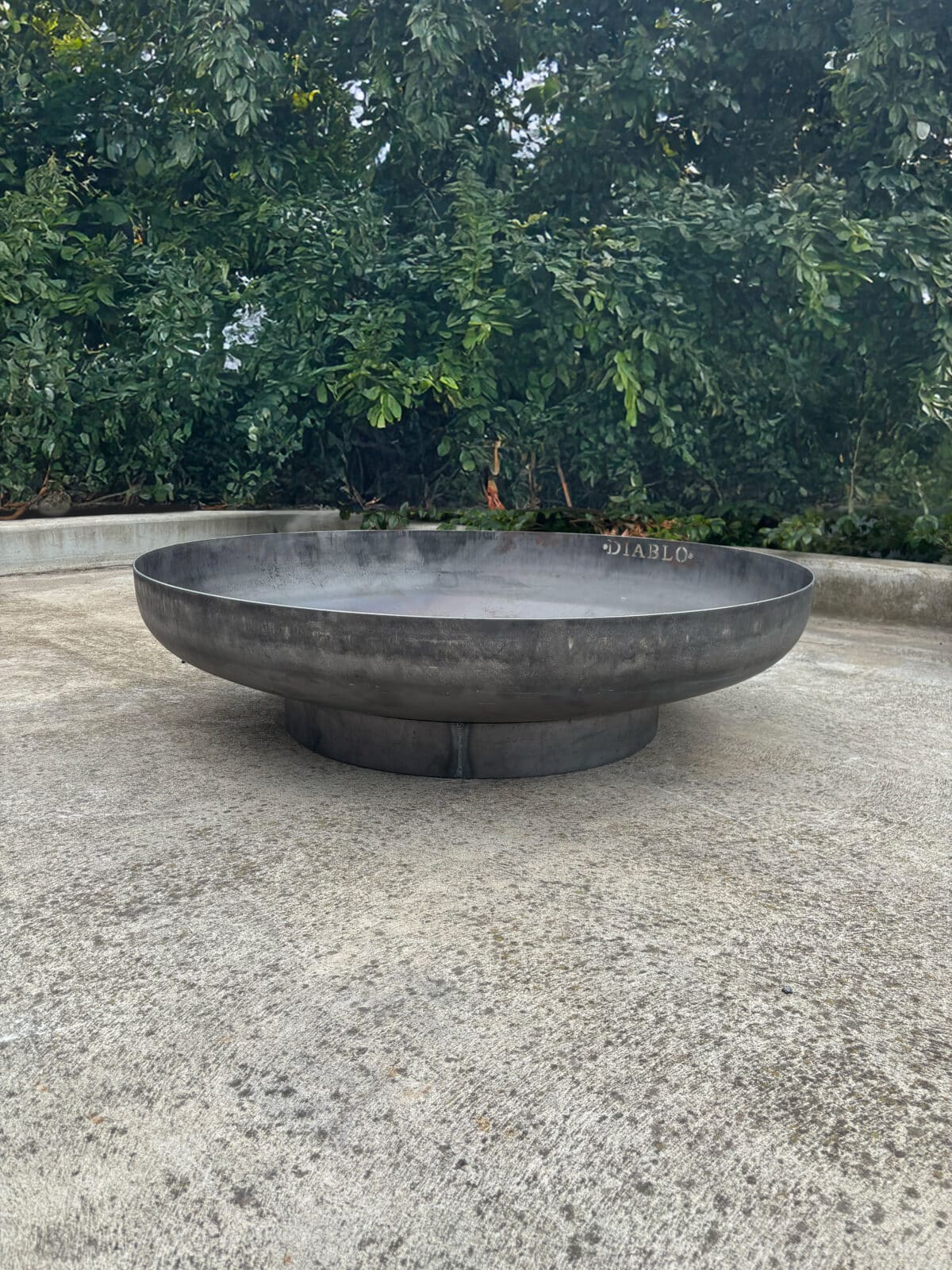 Diablo Carbon Steel Fire Pit 1000mm x 260mm - Image 3