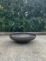 Carbon steel fire pit 800mm x 3mm
