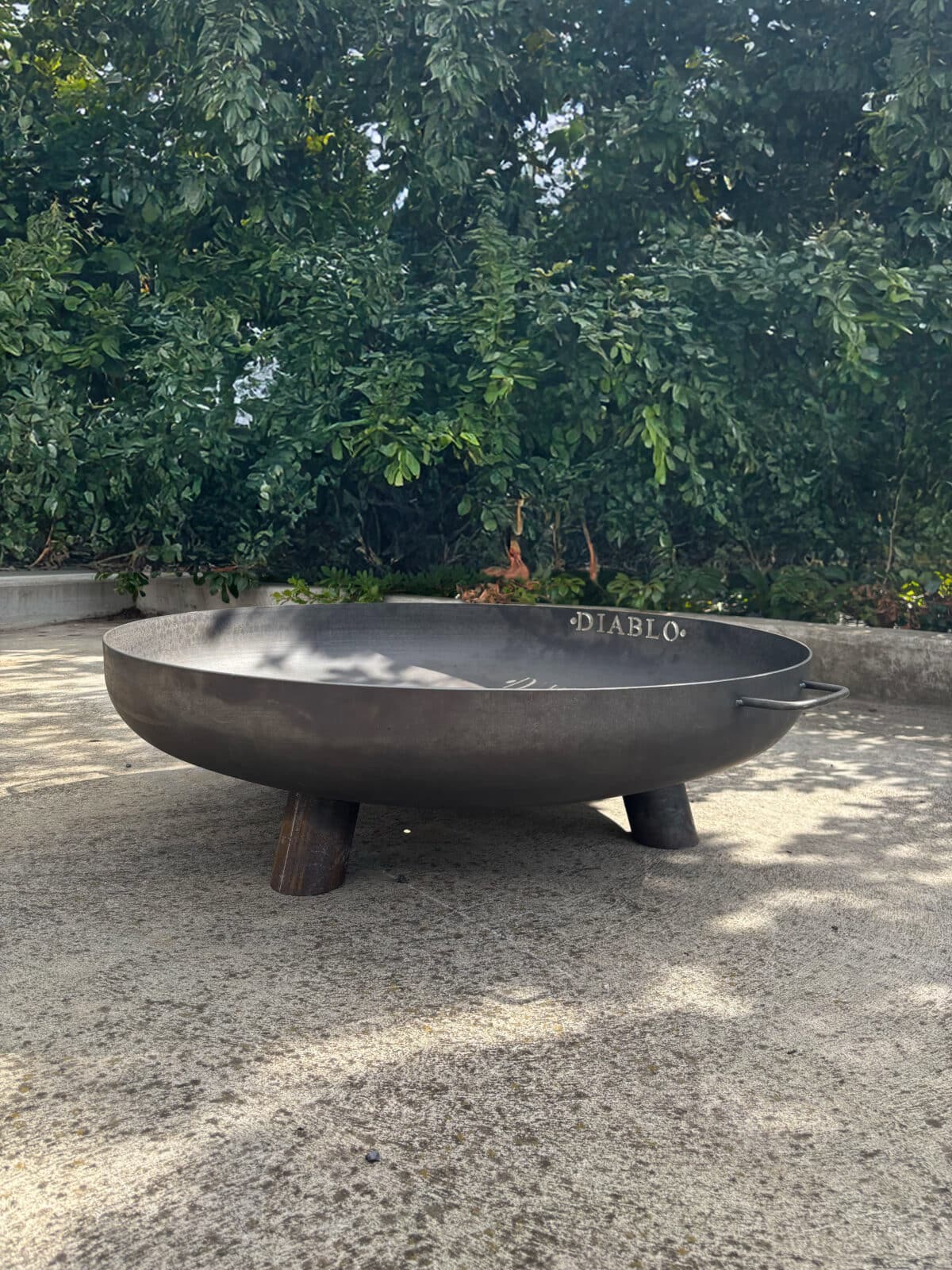 Diablo Carbon Steel Fire Pit 800mm x 250mm - Image 3