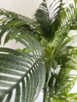 180cm Artificial Areca Palm Outdoor Decor Tree with 3 Poles and 24 Leaves - Image 2