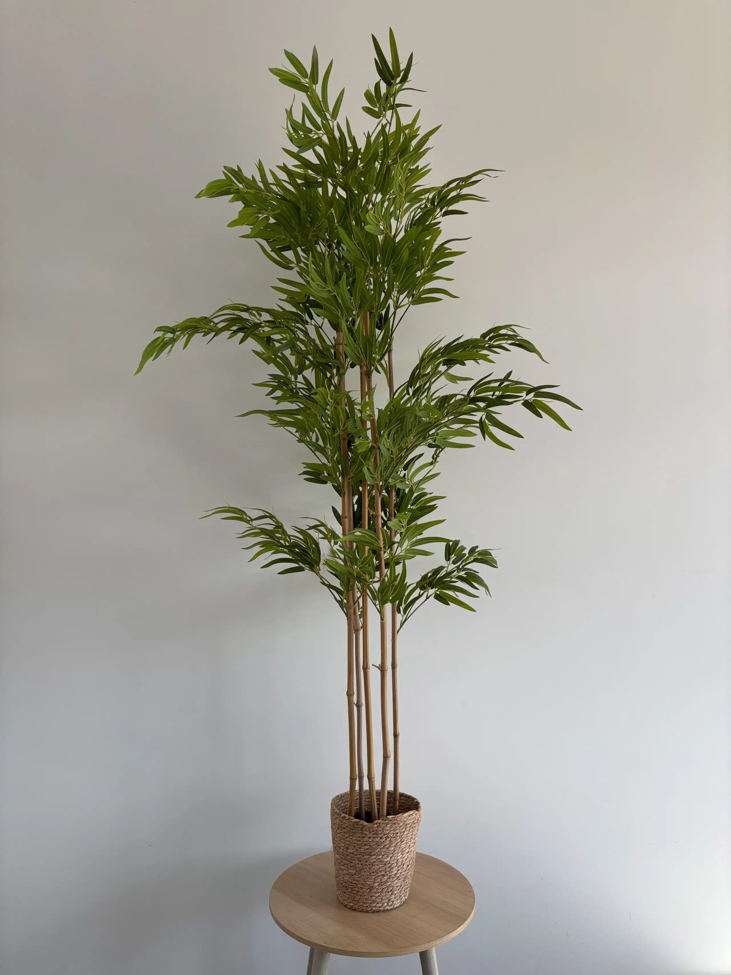 bamboo-tree 180cm artificial bamboo outdoor decor tree with 5 poles and 20 branches