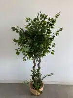 180cm artificial banyan outdoor decor tree with 2 poles
