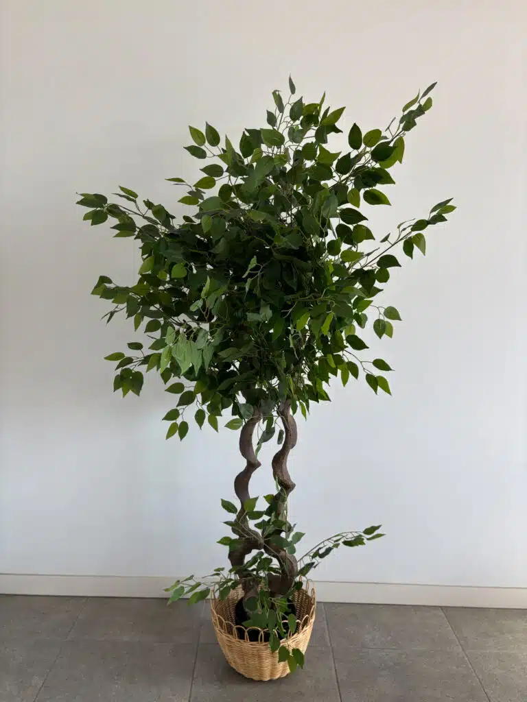 180cm artificial banyan outdoor decor tree with 2 poles