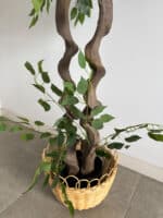180cm Artificial Banyan Outdoor Decor Tree with 2 Poles - Image 3