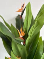 150cm Artificial Birds of Paradise Plant with 3 Poles and 26 Leaves - Image 2