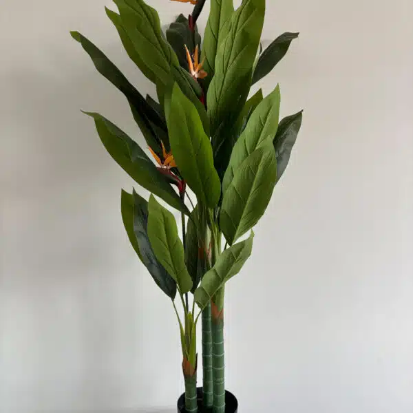150cm artificial birds of paradise plant with 3 poles and 26 leaves
