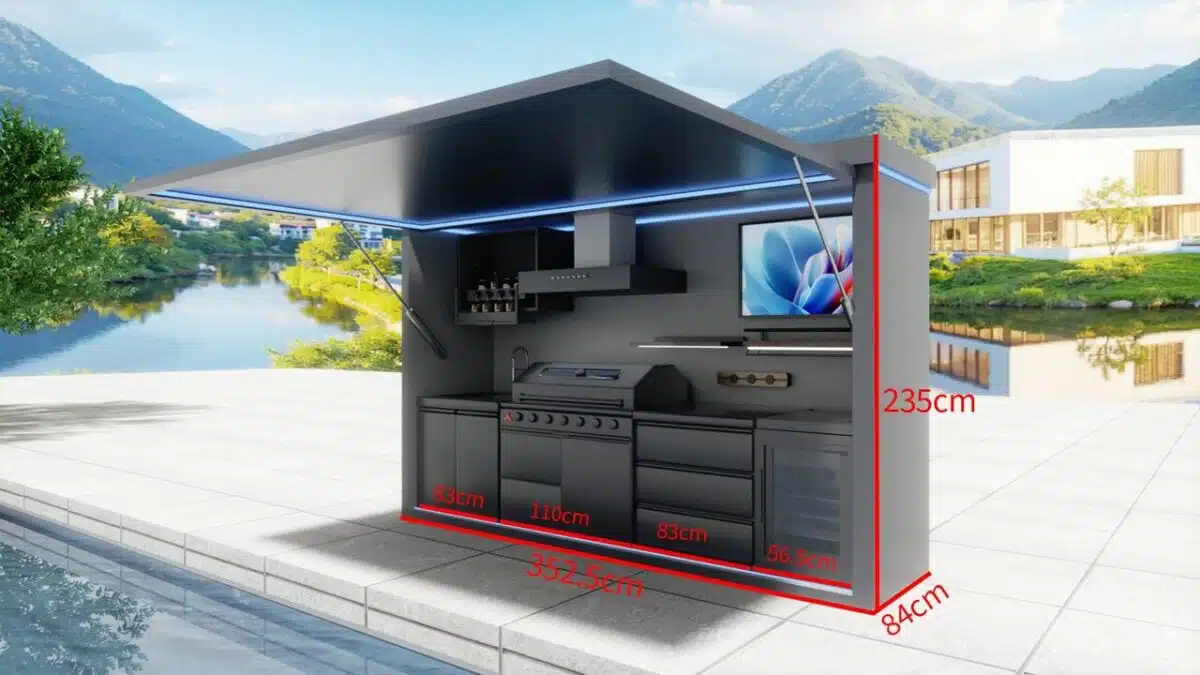 Diablo 3.5m Outdoor Kitchen Pod - Image 3