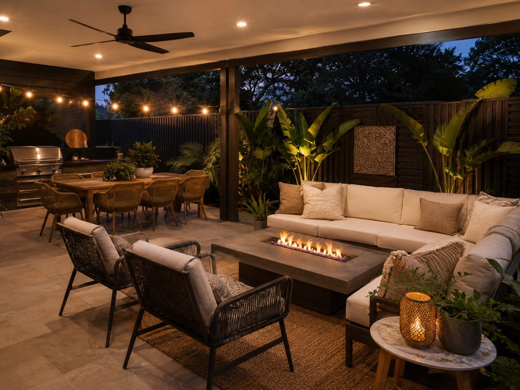 How to Create an Outdoor Living Space That Feels Like a Second Living Room