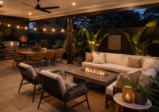 How to Create an Outdoor Living Space That Feels Like a Second Living Room