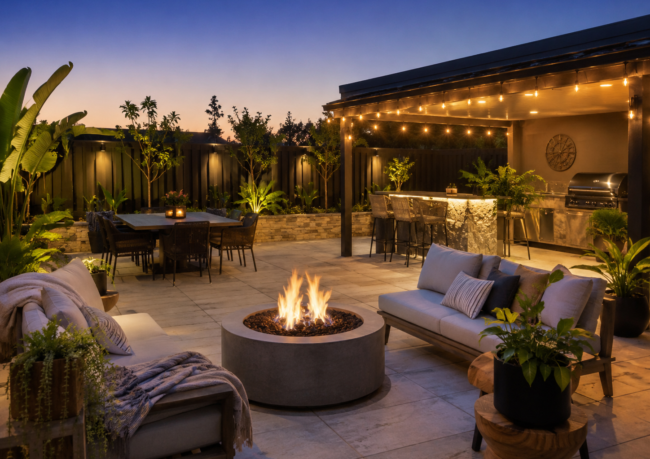 How to Build a Cosy Outdoor Corner for Cold Nights