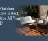 What Outdoor Furniture Is Best for Patios All Year Round?