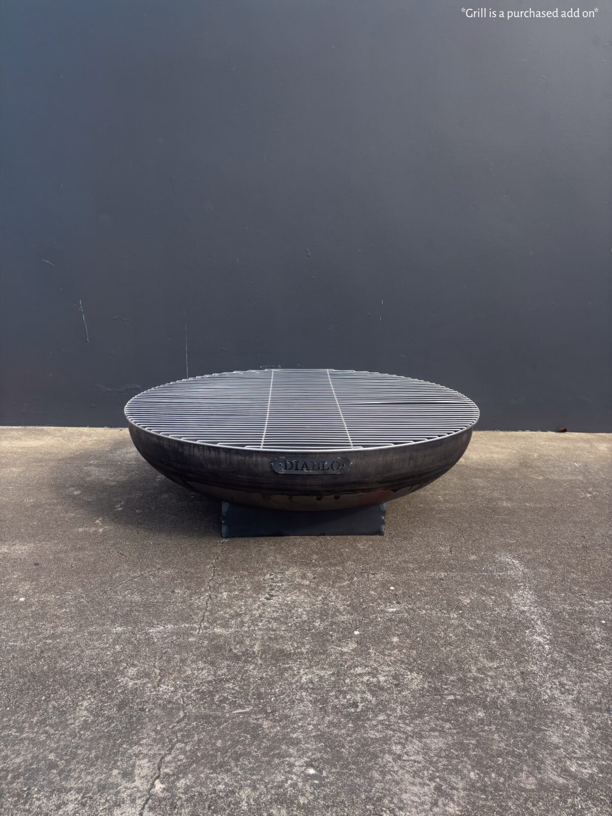 Diablo Carbon Steel Fire Pit 1000mm x 330mm - Image 2